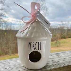 SOLD!! Rae Dunn Perch Birdhouse